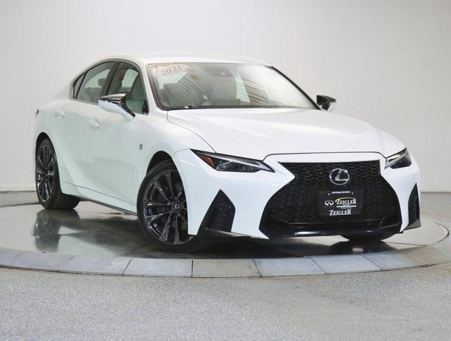 used 2021 Lexus IS 350 car, priced at $37,313