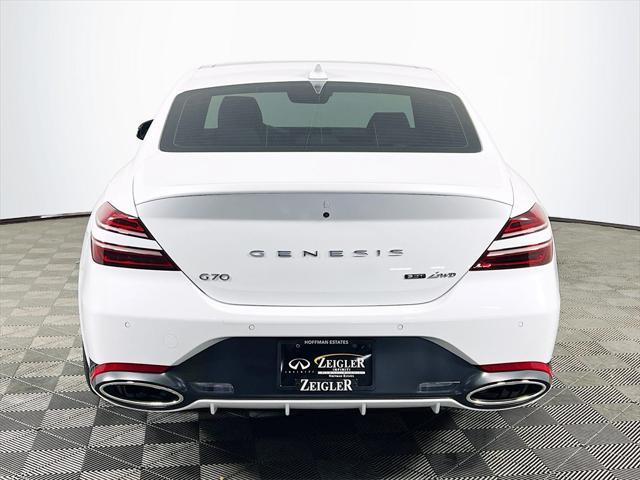 used 2022 Genesis G70 car, priced at $43,991