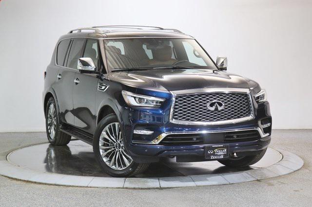 used 2021 INFINITI QX80 car, priced at $47,045