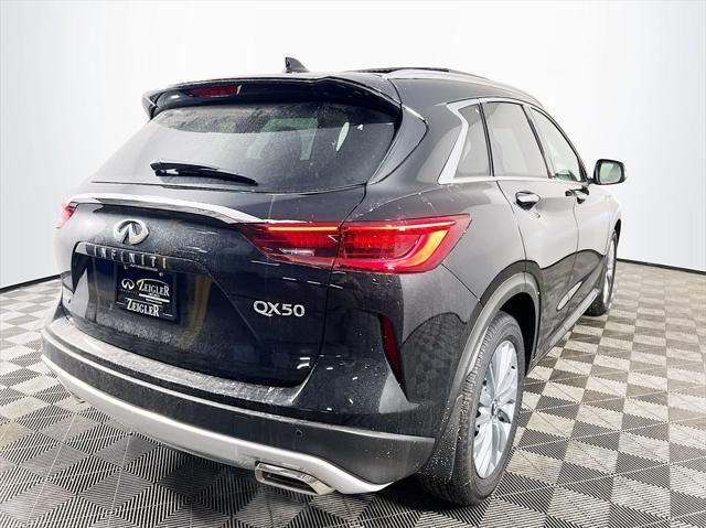 new 2025 INFINITI QX50 car, priced at $46,454