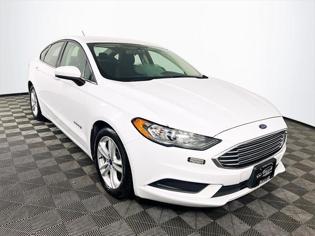 used 2018 Ford Fusion Hybrid car, priced at $18,971