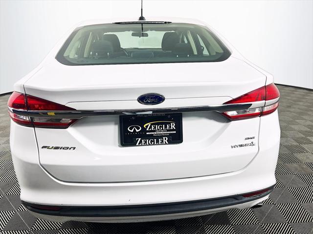 used 2018 Ford Fusion Hybrid car, priced at $18,971