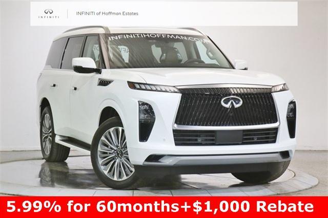 new 2025 INFINITI QX80 car, priced at $98,303