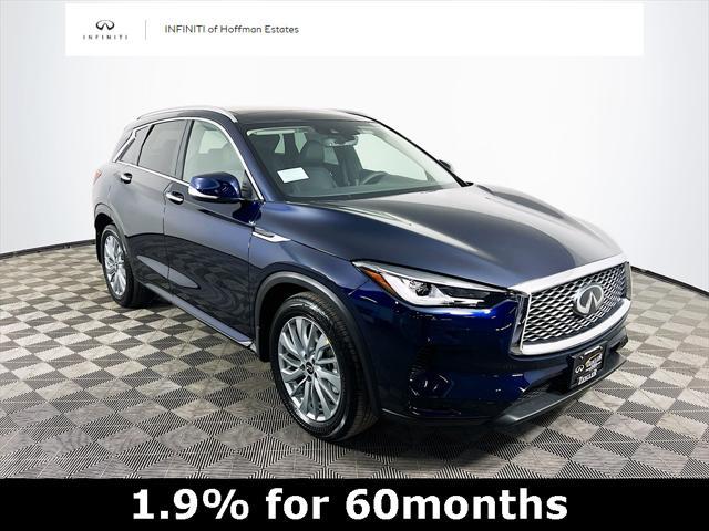 new 2025 INFINITI QX50 car, priced at $47,318