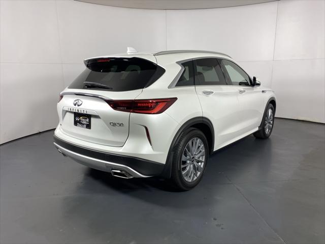 used 2025 INFINITI QX50 car, priced at $45,991
