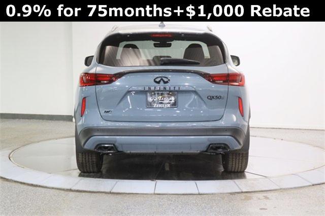 new 2024 INFINITI QX50 car, priced at $47,495