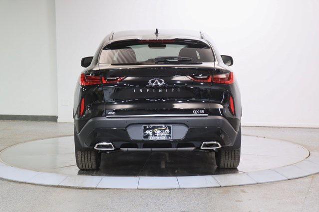 used 2025 INFINITI QX55 car, priced at $43,992