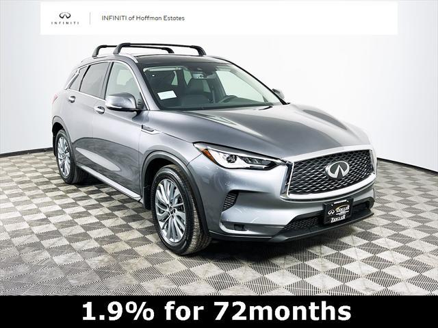 new 2025 INFINITI QX50 car, priced at $47,673