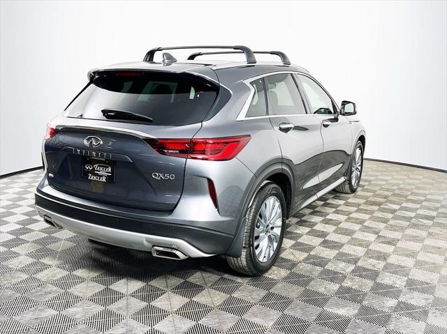 new 2025 INFINITI QX50 car, priced at $47,673