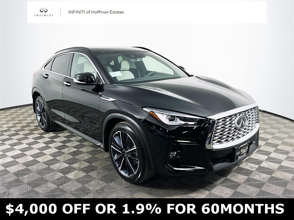 new 2025 INFINITI QX55 car, priced at $50,026