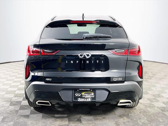 new 2025 INFINITI QX55 car, priced at $50,026