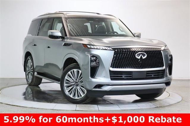 new 2025 INFINITI QX80 car, priced at $100,211