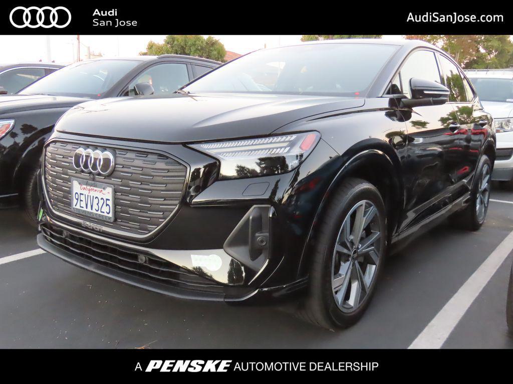 used 2023 Audi Q4 e-tron Sportback car, priced at $28,900