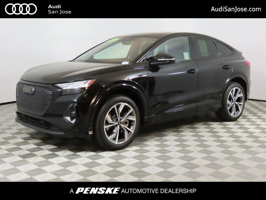 used 2023 Audi Q4 e-tron Sportback car, priced at $27,250