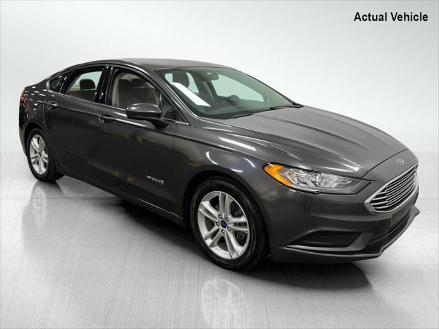 used 2018 Ford Fusion Hybrid car, priced at $14,595