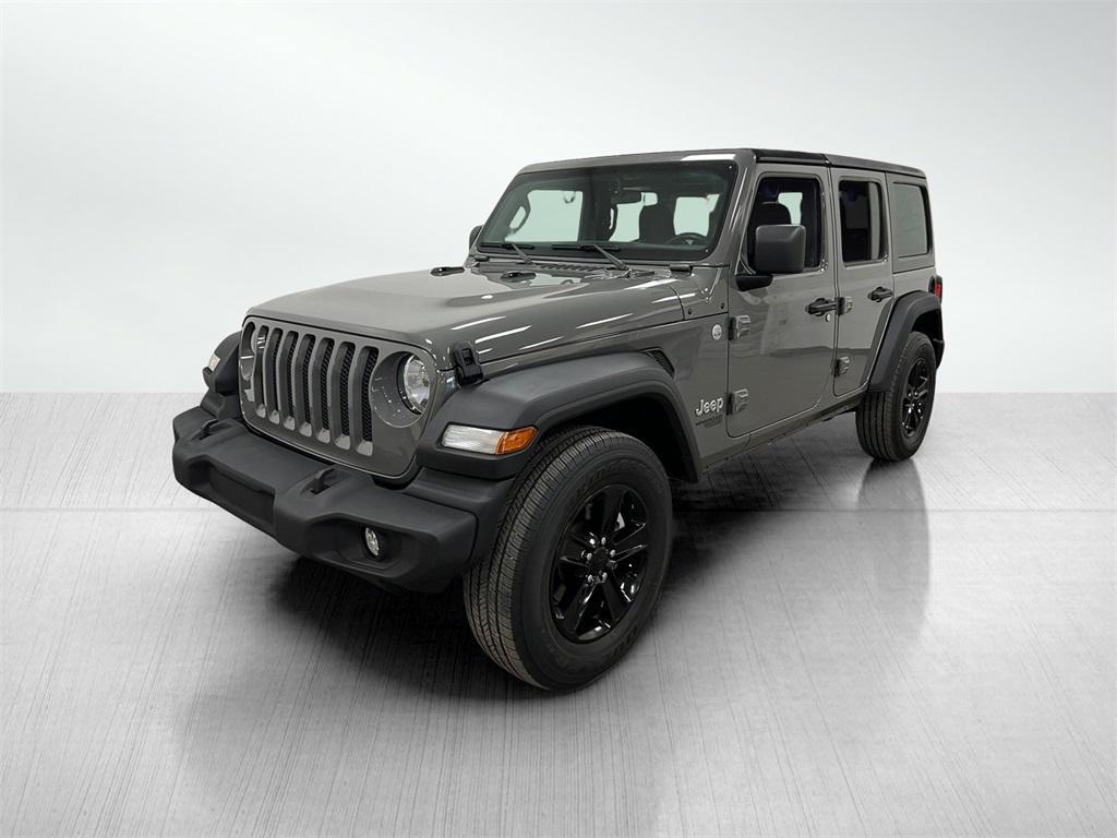 used 2021 Jeep Wrangler Unlimited car, priced at $24,195