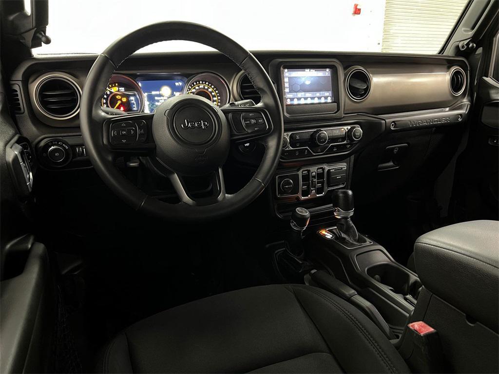 used 2021 Jeep Wrangler Unlimited car, priced at $24,195