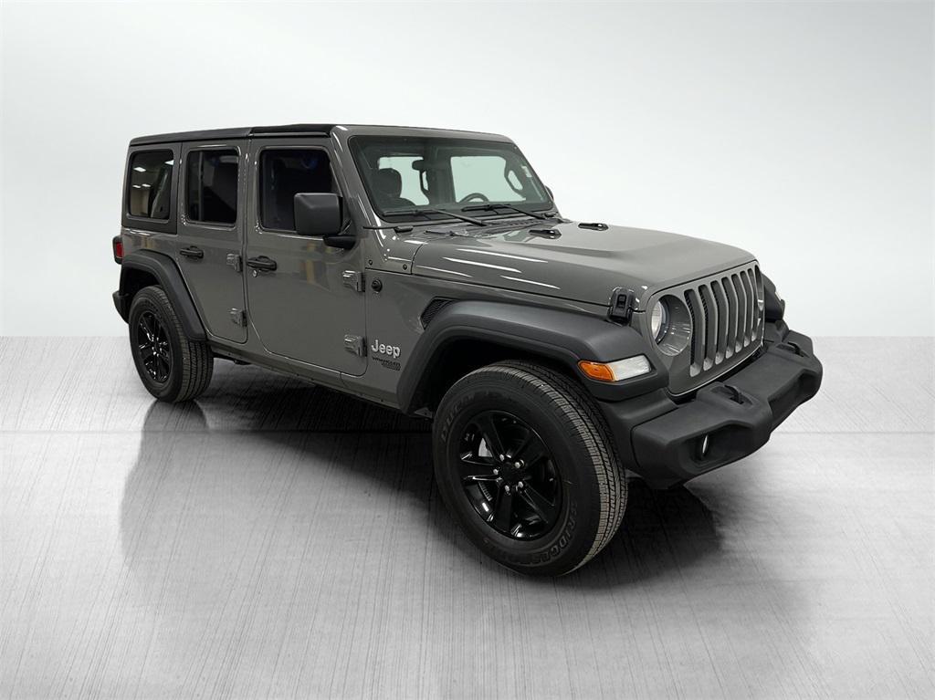 used 2021 Jeep Wrangler Unlimited car, priced at $24,195
