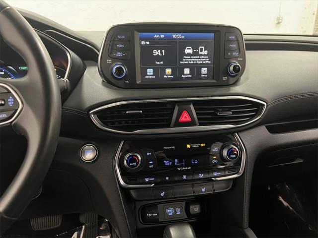 used 2019 Hyundai Santa Fe car, priced at $21,195