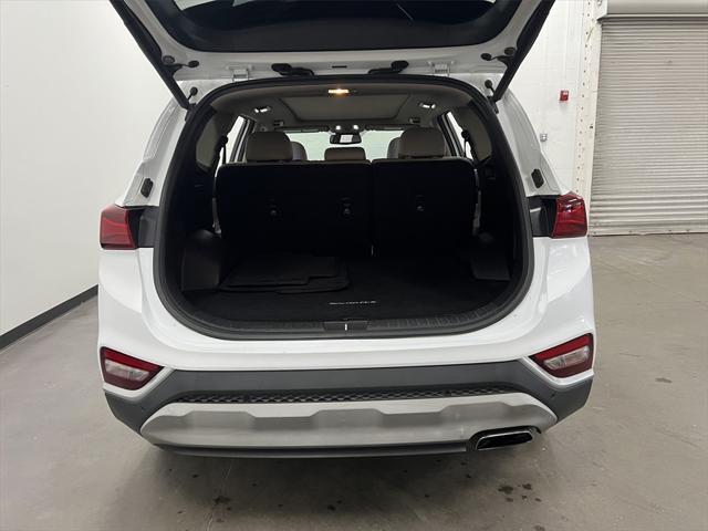 used 2019 Hyundai Santa Fe car, priced at $17,893