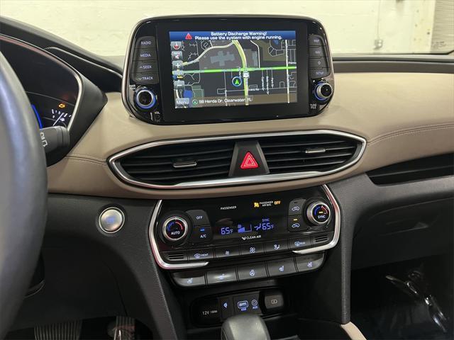 used 2019 Hyundai Santa Fe car, priced at $17,893