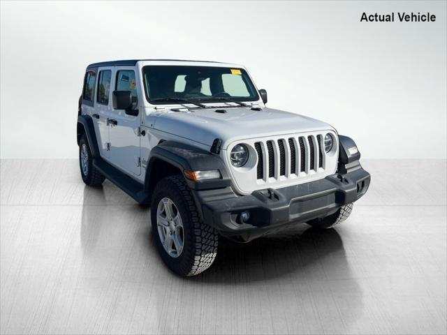 used 2020 Jeep Wrangler Unlimited car, priced at $30,595