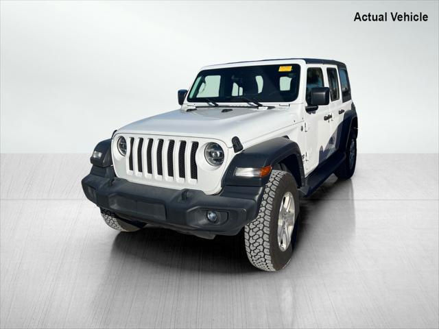 used 2020 Jeep Wrangler Unlimited car, priced at $30,595