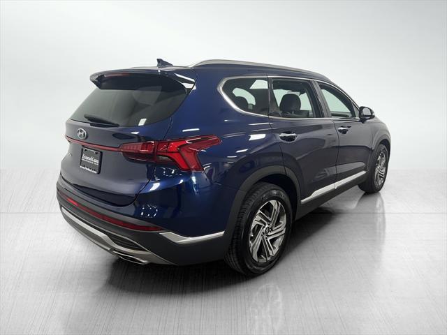 used 2021 Hyundai Santa Fe car, priced at $19,195