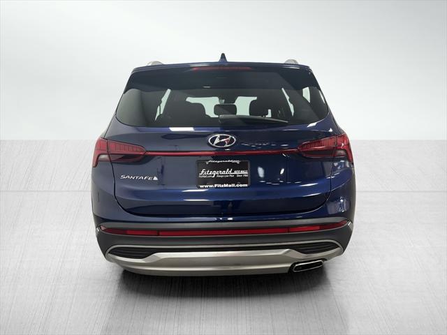 used 2021 Hyundai Santa Fe car, priced at $19,195