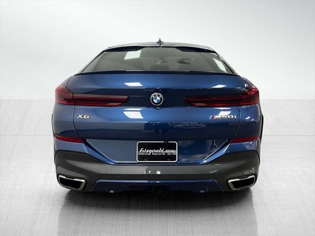 used 2021 BMW X6 car, priced at $48,095