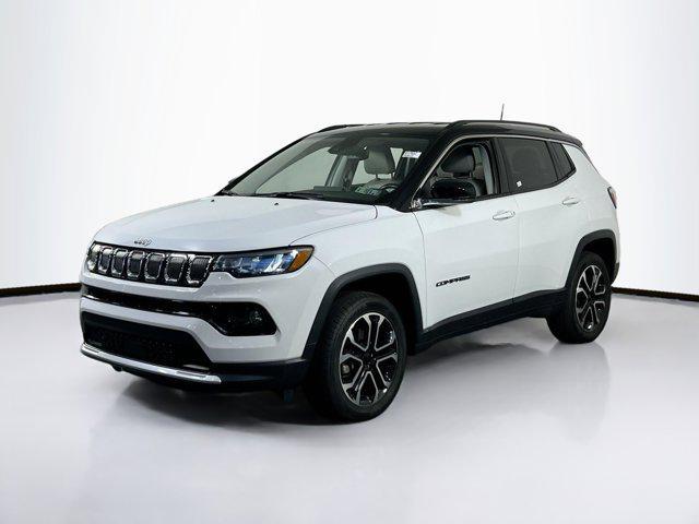 used 2022 Jeep Compass car, priced at $23,442