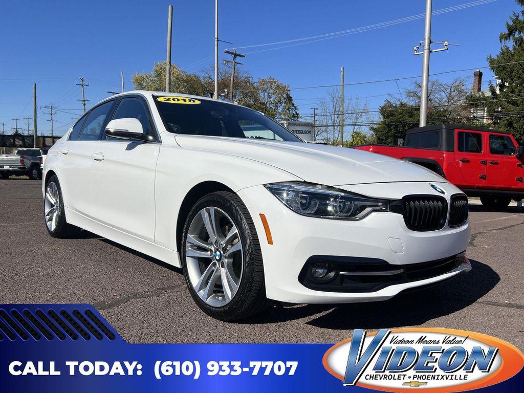 used 2018 BMW 330 car, priced at $19,245