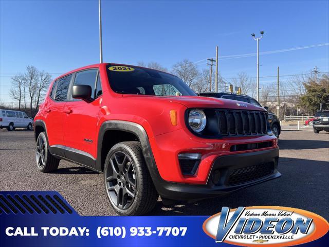 used 2021 Jeep Renegade car, priced at $19,895