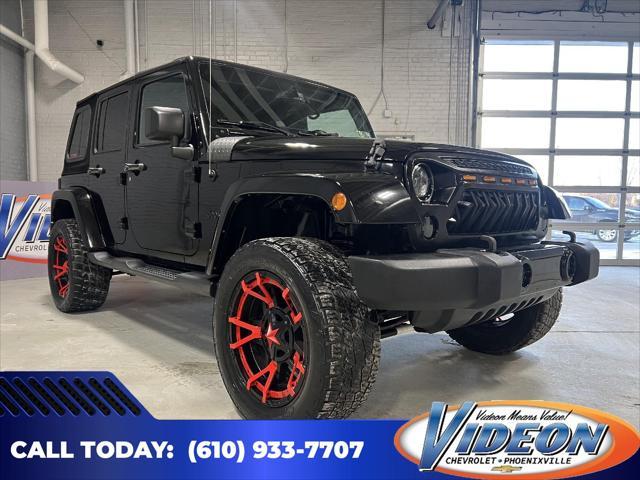 used 2017 Jeep Wrangler Unlimited car, priced at $23,994