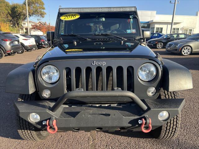 used 2016 Jeep Wrangler car, priced at $21,449