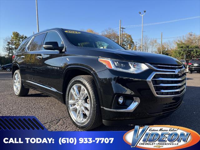 used 2021 Chevrolet Traverse car, priced at $34,495