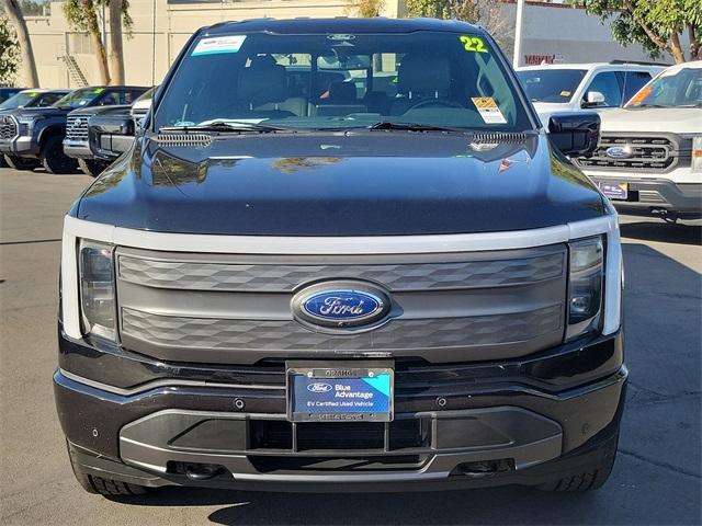 used 2022 Ford F-150 Lightning car, priced at $43,990