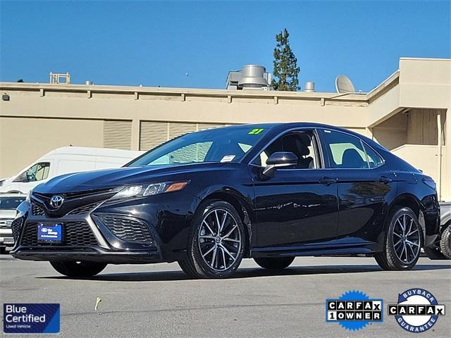 used 2021 Toyota Camry car, priced at $24,365