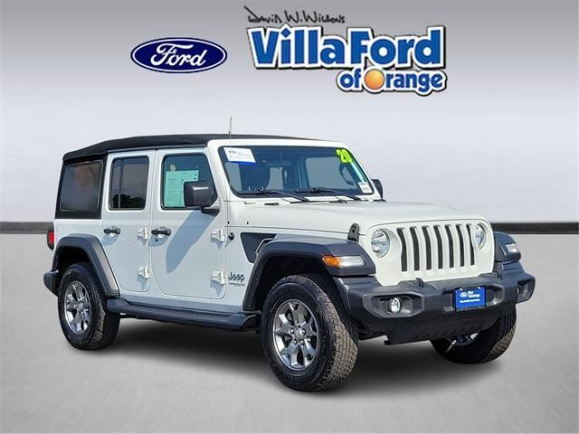 used 2020 Jeep Wrangler Unlimited car, priced at $30,440