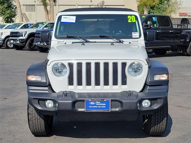 used 2020 Jeep Wrangler Unlimited car, priced at $30,440