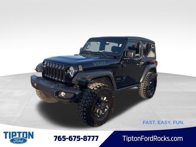 used 2022 Jeep Wrangler car, priced at $27,695