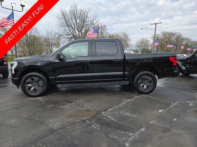 new 2025 Ford F-150 Lightning car, priced at $68,036