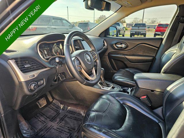 used 2017 Jeep Cherokee car, priced at $12,500