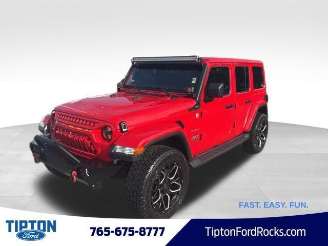 used 2020 Jeep Wrangler Unlimited car, priced at $27,724