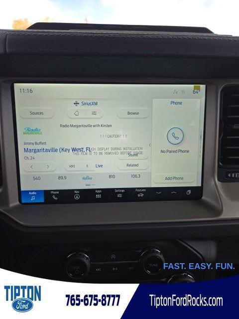 new 2025 Ford Bronco car, priced at $49,936