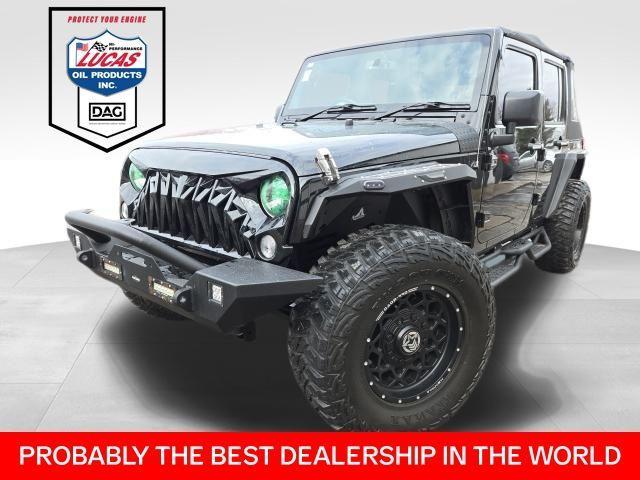 used 2016 Jeep Wrangler Unlimited car, priced at $22,500