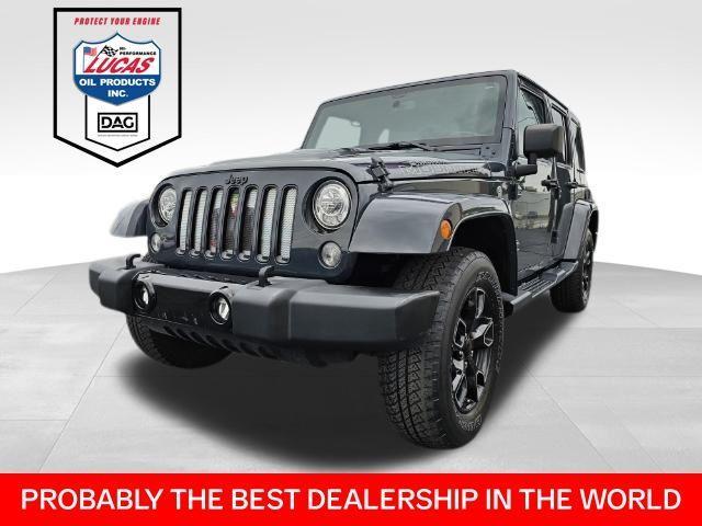 used 2017 Jeep Wrangler Unlimited car, priced at $18,900