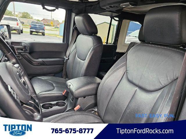 used 2017 Jeep Wrangler Unlimited car, priced at $15,500