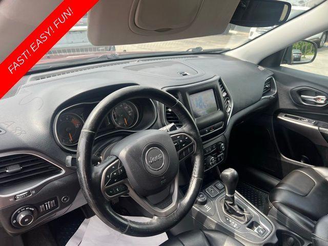 used 2019 Jeep Cherokee car, priced at $17,000