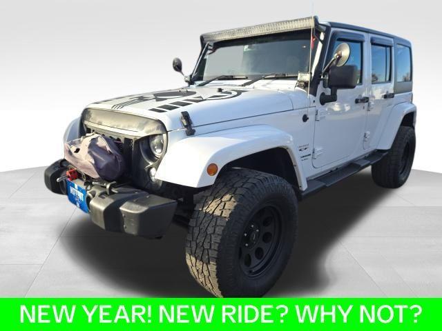 used 2018 Jeep Wrangler JK Unlimited car, priced at $23,500